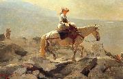 Winslow Homer Bridle Path, White Mountains Sweden oil painting artist